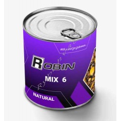 Микс зерен ROBIN "MIX-6 натурал" 900мл. ж/б