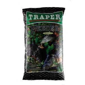 Прикормка Traper Sekret Feeder czarny 1kg