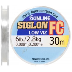 Флюорокарбон Sunline SIG-FC 30м 0.20мм 2,8кг поводковый