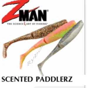 Плавающий силикон Z-MAN SCENTED PADDLERZ 4" SEXY MULLET 5шт