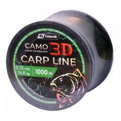Леска FR 3D Camo Green 1000m  0,33mm 12,6кг