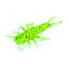 Силикон FishUp Stonefly 0.75" (12шт), #026 - Flo Chartreuse/Green