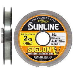 Леска Sunline Siglon V 30м #0.8/0,148мм 2.0kg