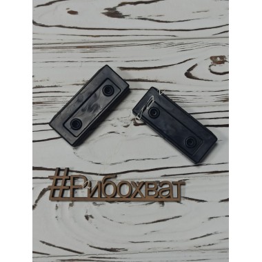 11.035.1.62 Кронштейн кріплення рухомої банки, чорний "Колібрі"