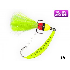 Блешня" Лижа " 12г (Yellow),  Профмонтаж