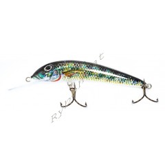 Воблер Jaxon HS Ferox 10cm цвет O, вес 16g загл. 1,0-4,0m плав.