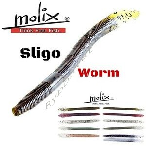 Мягкая приманка MOLIX SLIGO 4" Асорти (1шт.)