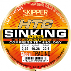 Леска HTC Sinking 0,30мм 8,80кг 150м sorrel Skipper
