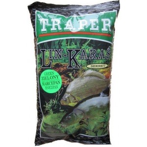 Прикормка Traper Sekret Lin-Karaś marcepan 1kg
